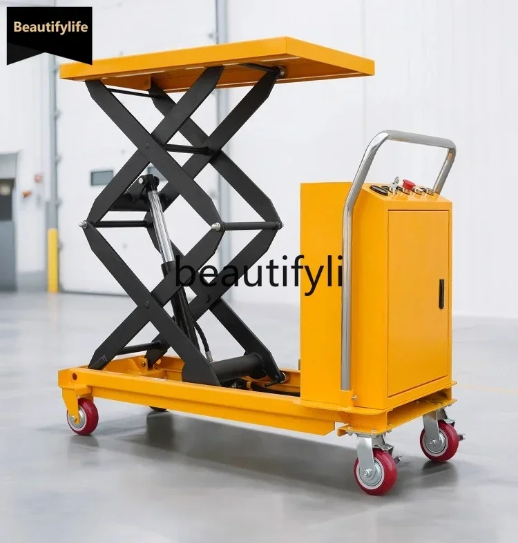 AA85  Electric Platform Hydraulic Lift Truck Mobile Small Fully Automatic Fixed Lift Platform