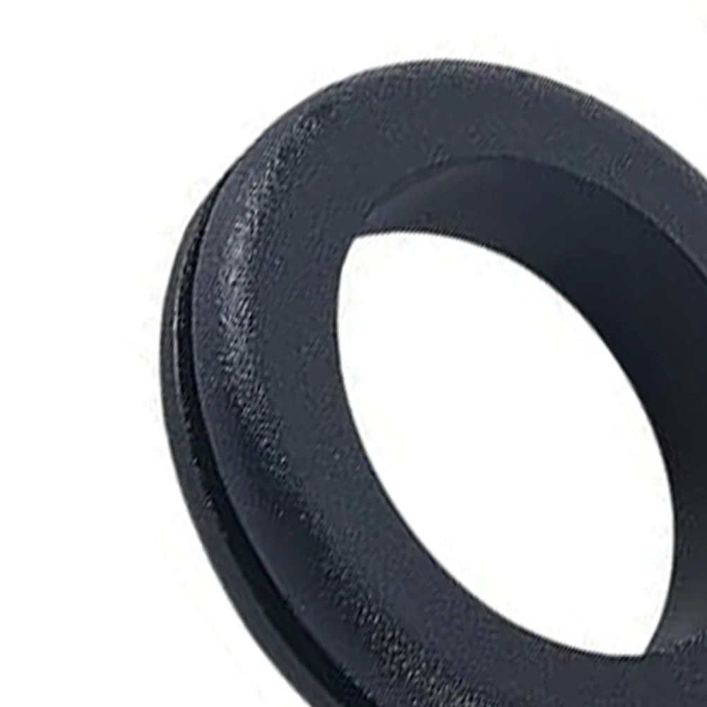 

Black Grommet Kit for Wires 12 pcs Flexible Rubber Construction Fits Common Cable Sizes for Wall Desk or Cabinet Use