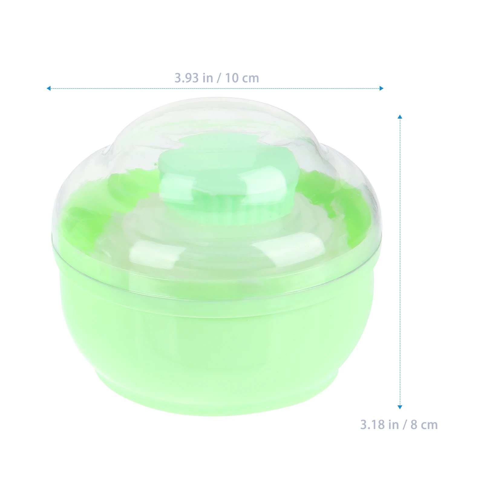 

2pcs Puff Boxes Body Containers Empty Powder Boxes Refillable Sturdy Durable For Talc Dusting Loose Body Powder