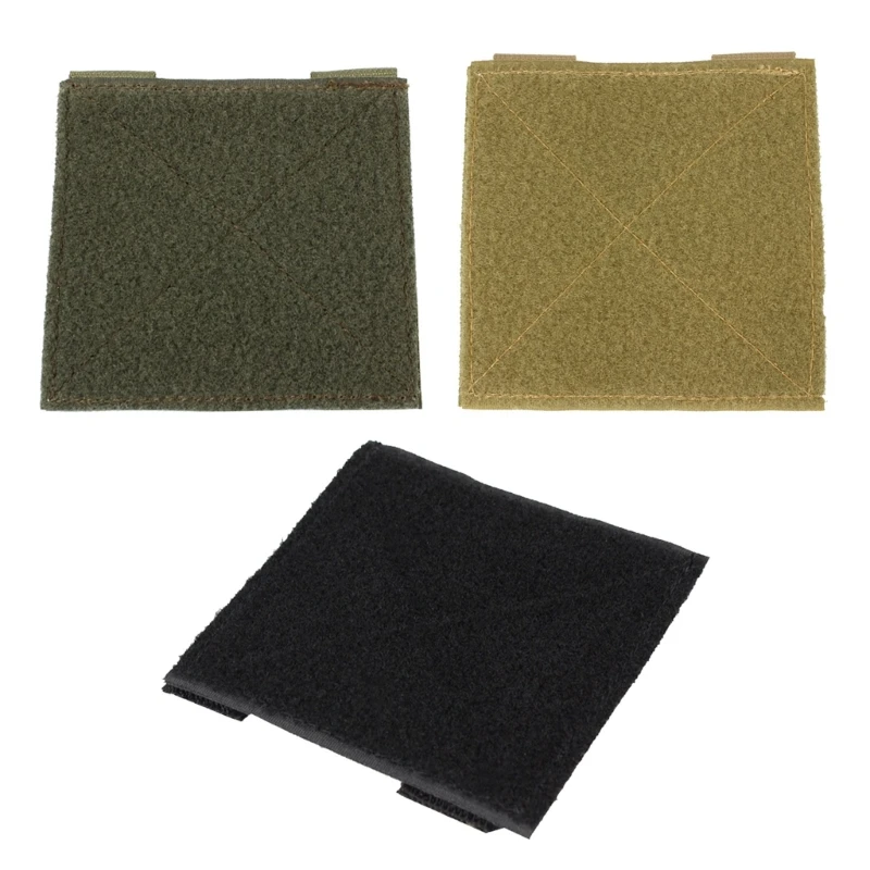 2er-Set Klett-Taktik-Patch-Board Molle-Befestigungspanel für Abzeichen und Aufnäher – Detail 1