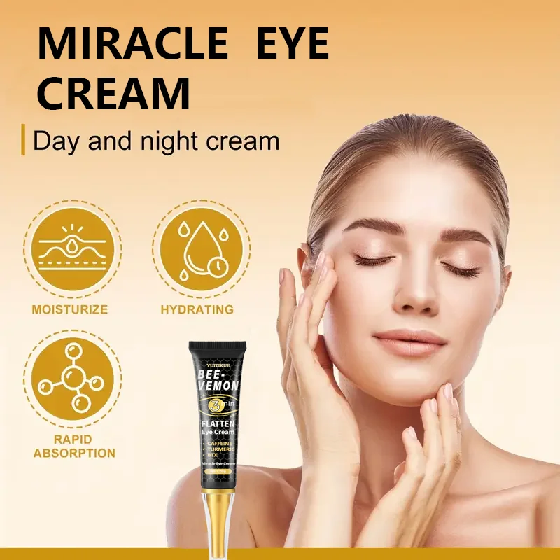 كريم عين YUITIKUE BEE VENOM 3 دقائق مع كافيين كركم BTX - كريم معجزة لشد البشرة سريع المفعول 20 جرام #6