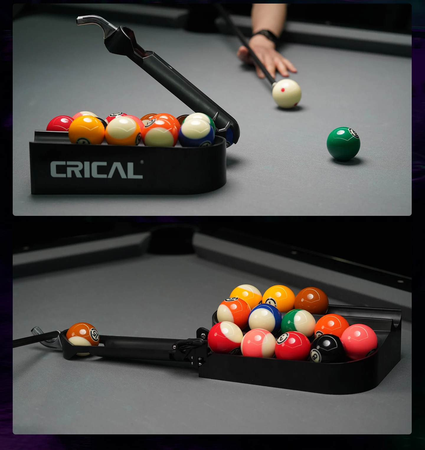 Billardkreide & Billardspitzenschutz Mehrschichtiges Schweinsleder Geringer Staubanteil Hoher Halt 11mm/14mm Weich Mittel Hart Pool Snooker CRICAL – Detail 11