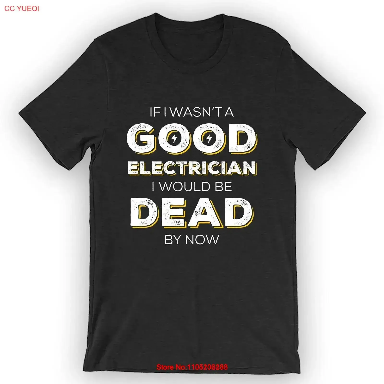 إذا لم أكن كهربائيًا جيدًا، سأميت الآن تي شيرت عتيق مغسول للارتداء اليومي برسومات أوم قابلة للتنفس