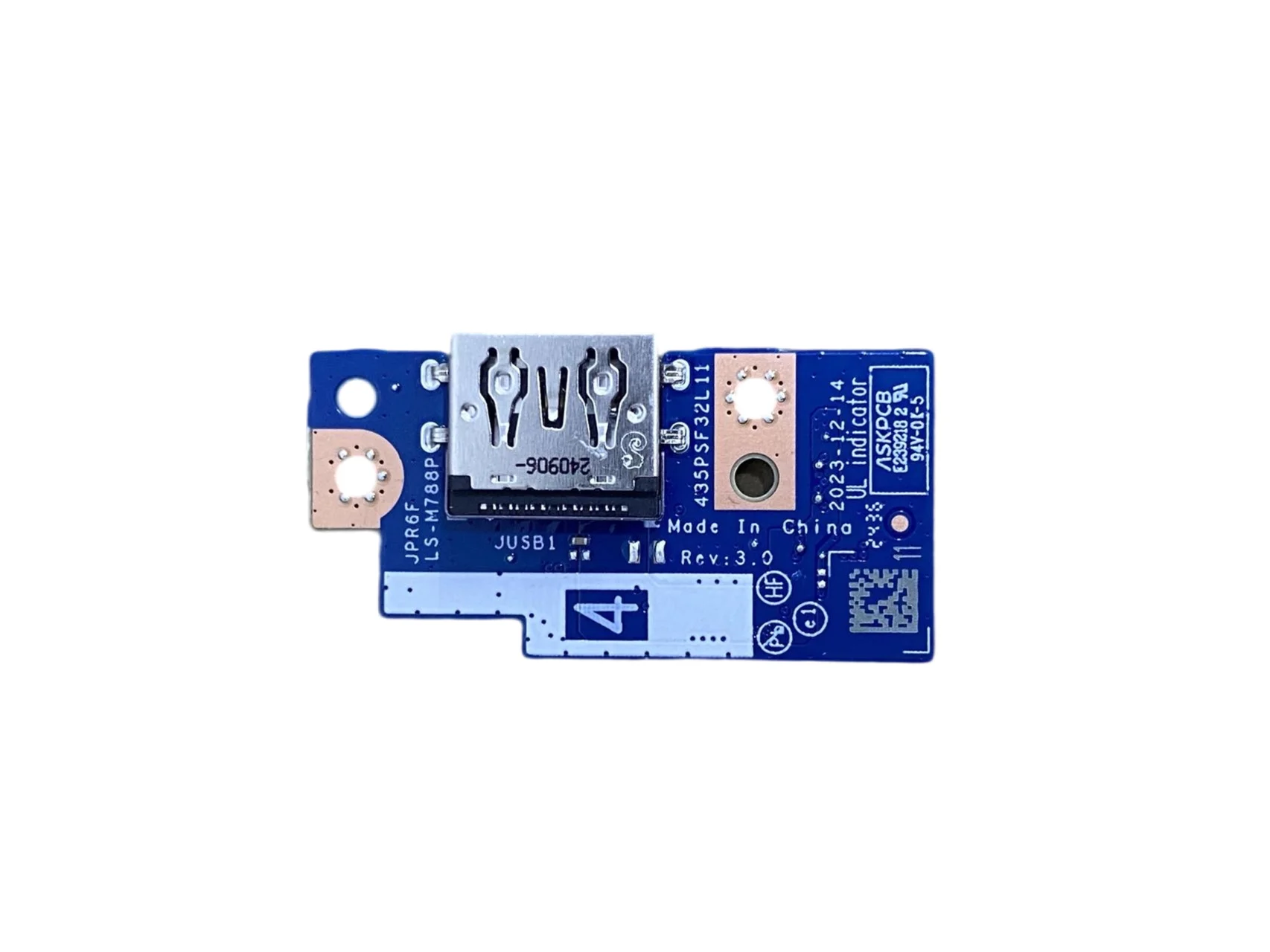 For HP Shadow Genie 9 TPN-C167 USB Small Board, Interface Board LS-M788P
