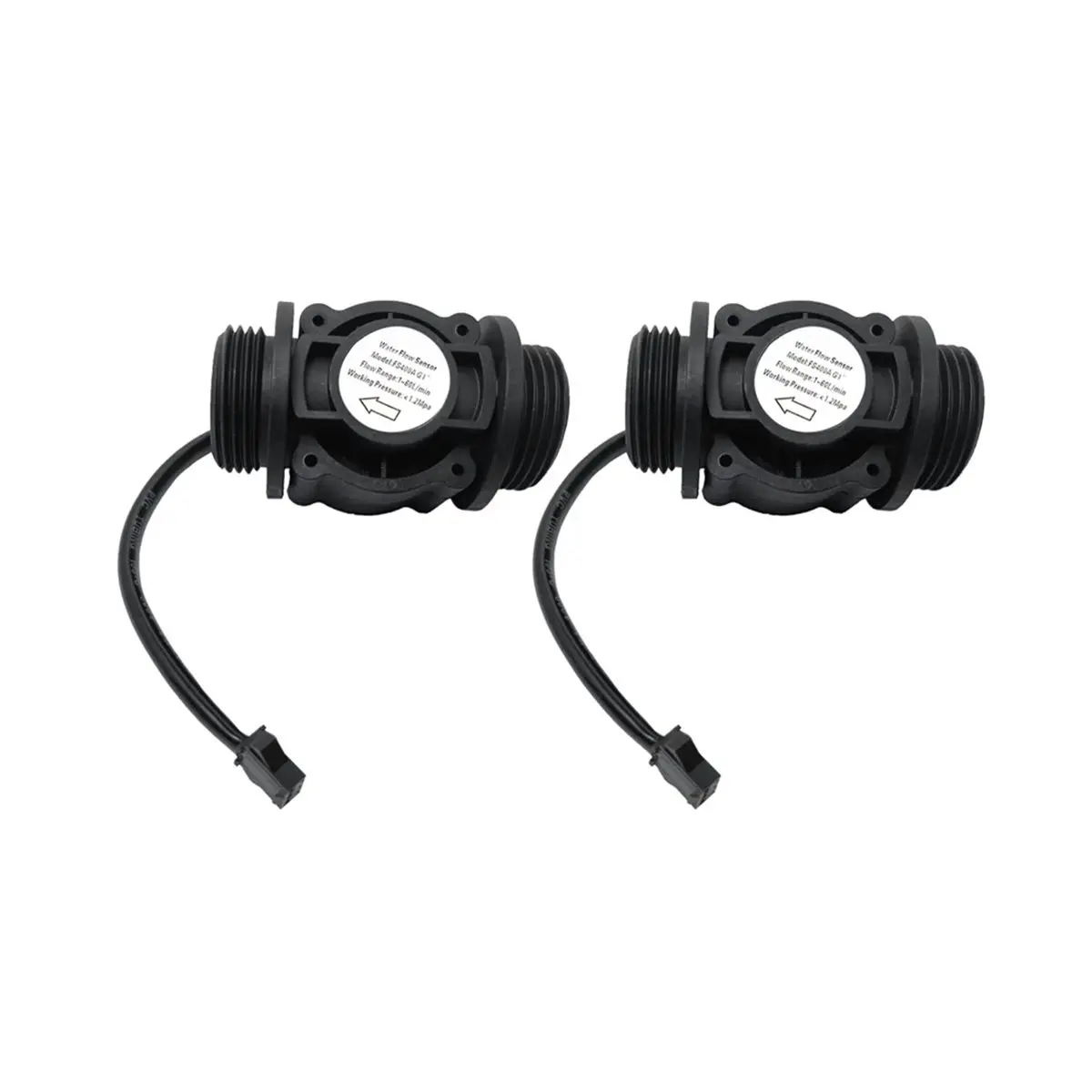【50% OFF】2 Pcs DN25 Sensor, Turbine Sensor, Industrial and Agricultural Meter, High-Quality Measuring Meter