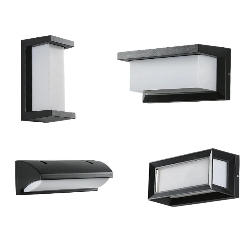 

Крытый современный фон настенный светильник пластиковый корпус ABS абажур ночной бра светодиодный проход лестница настенный блеск без водонепроницаемости