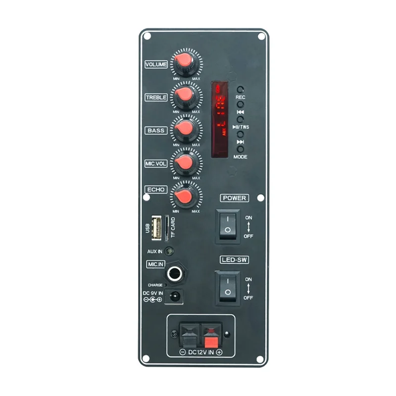 BNVN-لوحة مضخم الصوت 7.4 فولت بطارية 2.0 قناة لمضخم الصوت وميكروفون أمبير وحدة للمشروعات المنزلية ذاتية الصنع