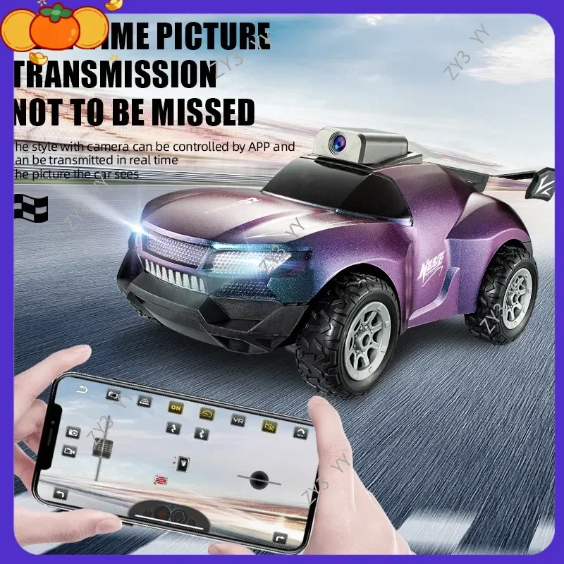 Snelle 2.4G afstandsbediening auto met camera Elektrisch drijvend racespeelgoed voor jongens Ideaal kerstcadeau voor de feestdagen