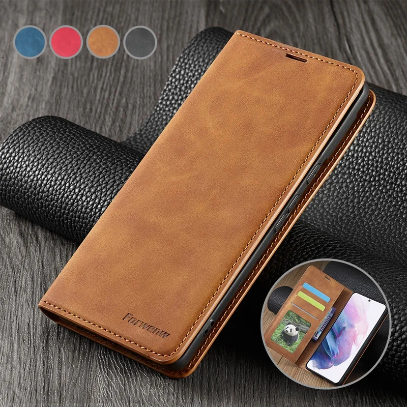 Wallet Case for Samsung Galaxy S23 Ultra S23 Plus S23 S22 S21 S20 S21FE S10 S10 Lite S9 S8+ Note 10 9 Note 20 Ultra Flip Cover