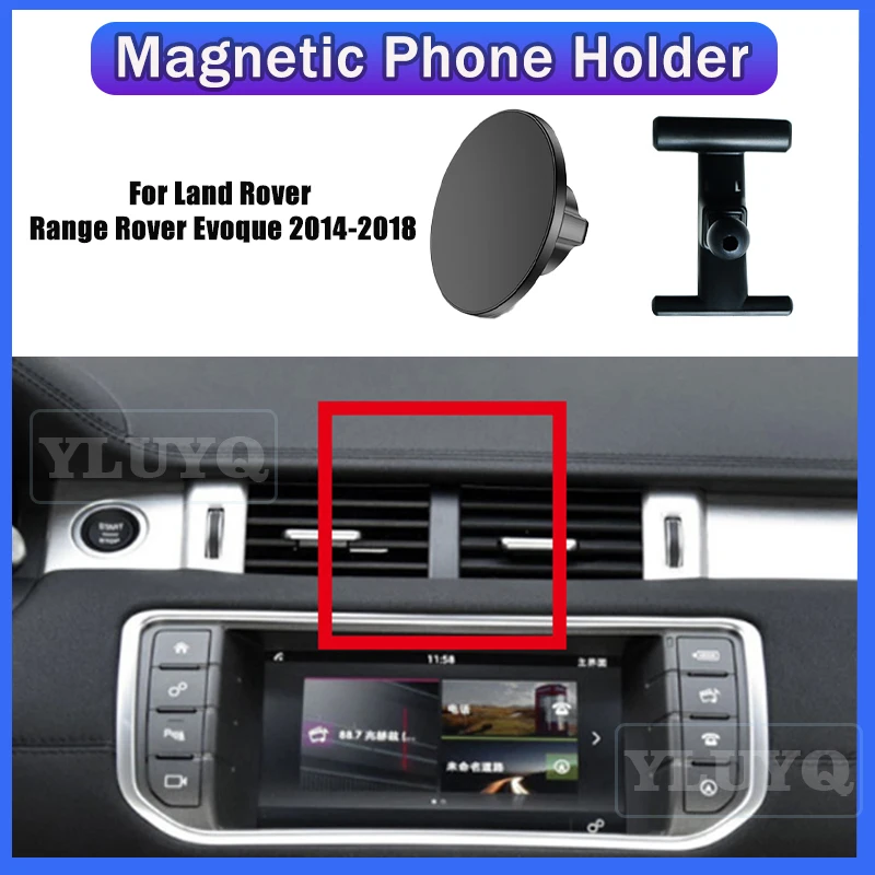 

For Land Rover Range Rover Evoque 2012-2018 Car magnetic phone holder Gravity navigation stand 360° rotatable Car accessories