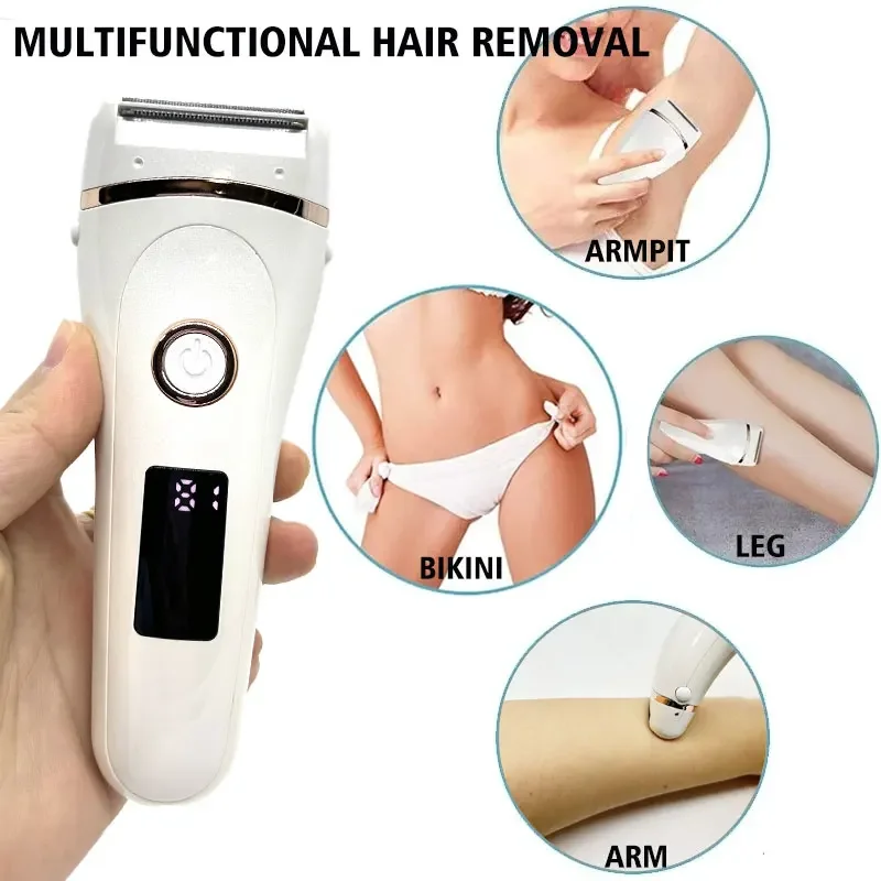 Trimmer for Intimate Haircuts for The Groin Pubic Hair Cuter Armpit Feet Sex Places Zone Cliper Shaving Machine Women Depilation