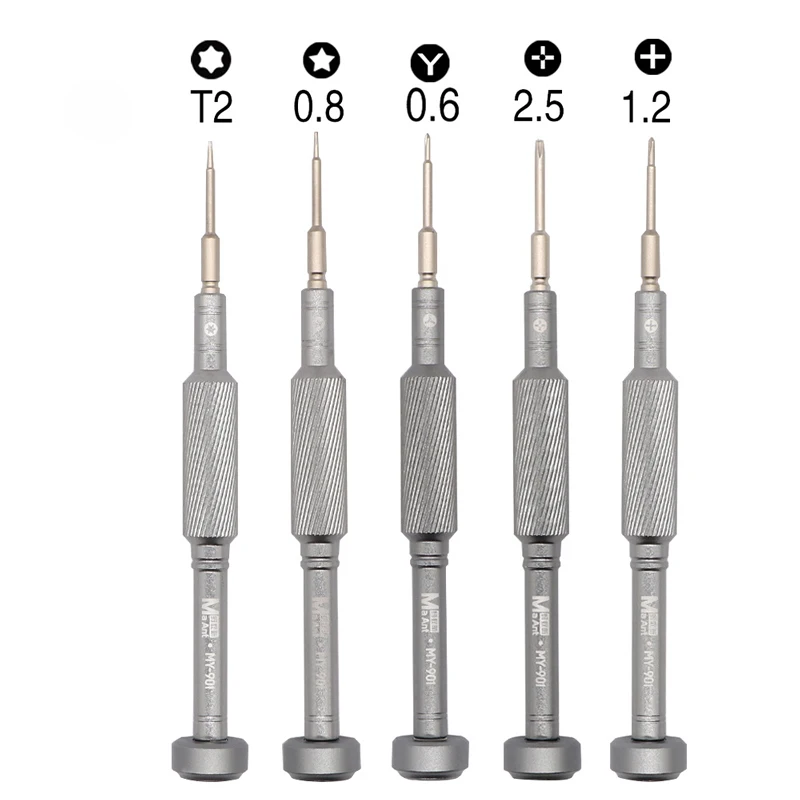 

Магнитная Прецизионная отвертка 1,2 0,8 Пентагон 0,6 Y-образный крест 2,5 T2 для IPhone и Android Инструменты для ремонта компьютера мобильного телефона