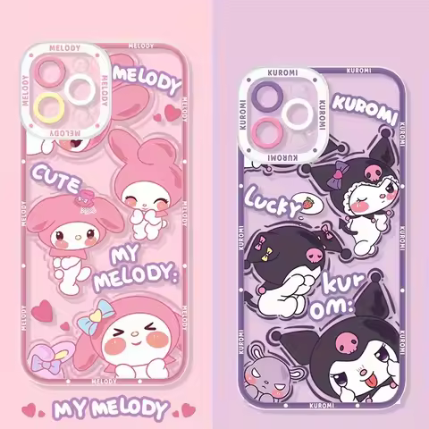 Kuromi Melody Case for Samsung Galaxy A53 A50 A50S A36 A35 A34 A32 A31 A30 A26 A25 A24 A23 A22 A21S A20S A20 M54 5G A51 4G Cover