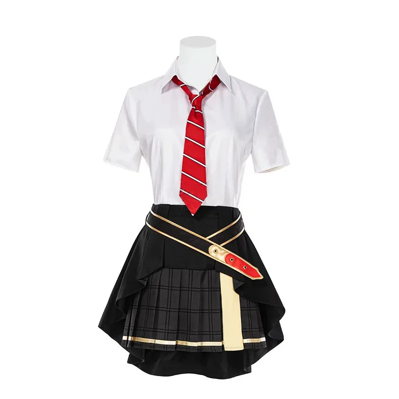 Anime Tenma Saki disfraz proyecto Sekai Colorfl escenario hazaña Cosplay mujeres lindo vestido traje abrigo camisa falda ropa de fiesta de Halloween