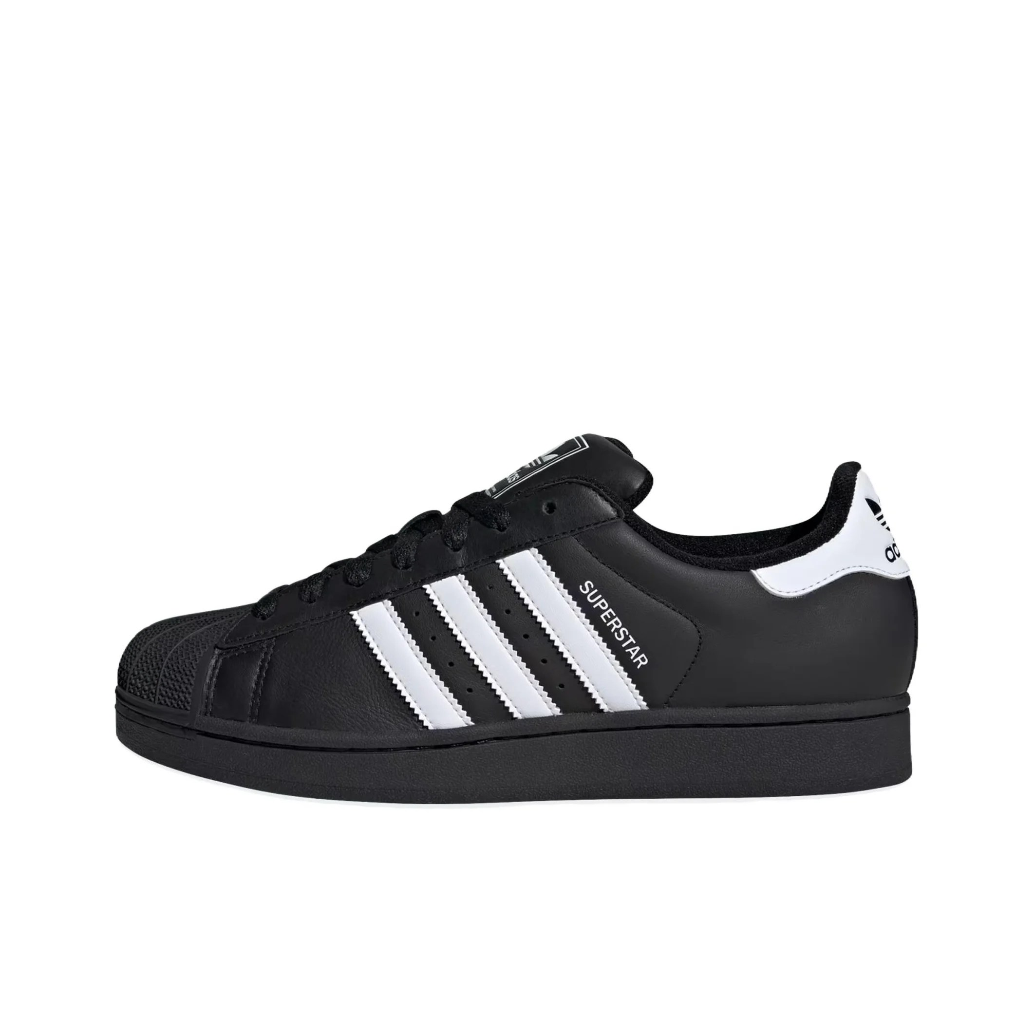 Adidas Originals Superstar 2 Low top Skateboard Shoes Unisex Black White JI0079