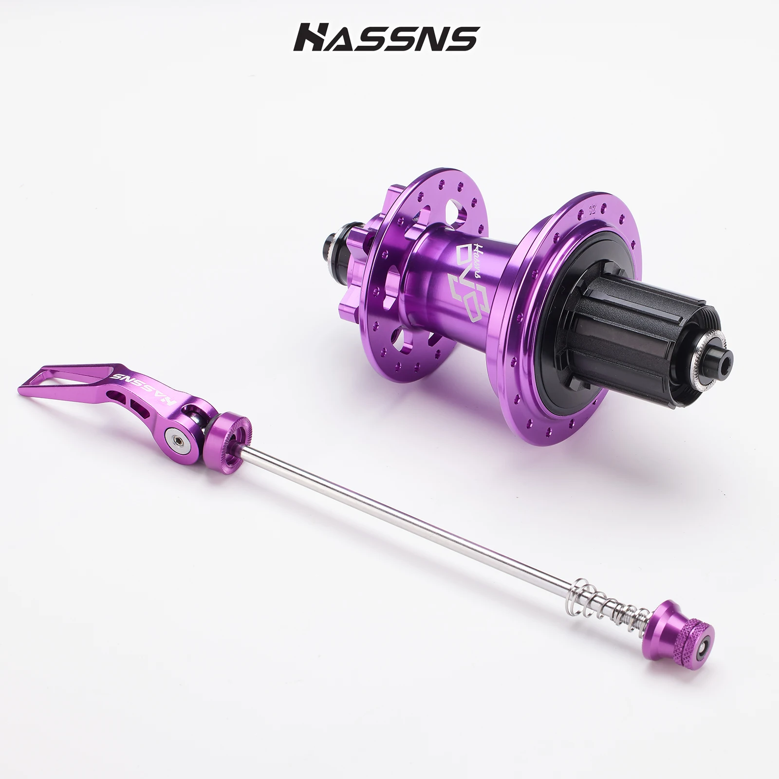 HASSNS DVO9 Hub 360 Sound Mtb Cube 32 Holes Bearing Hub Rear