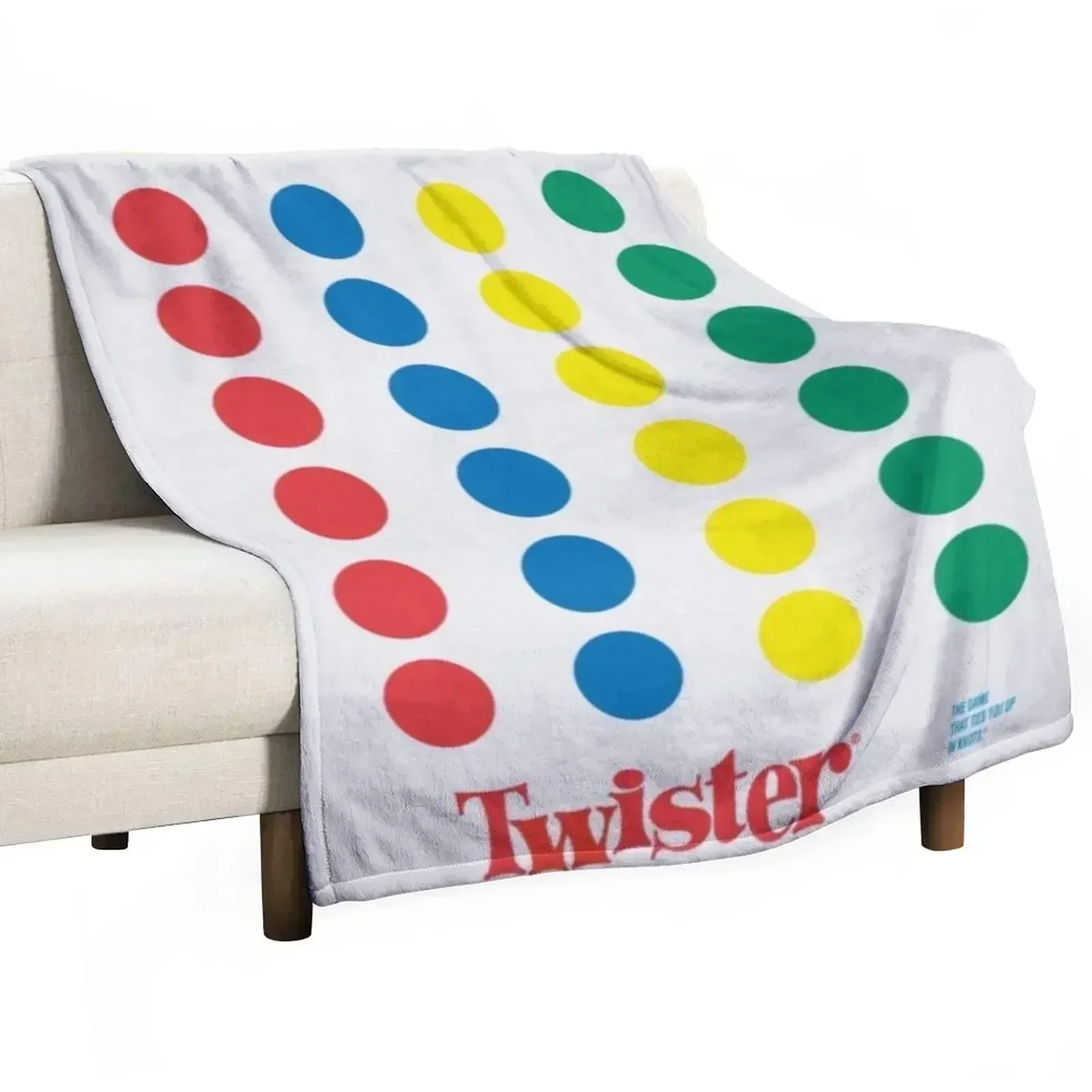 The Twister Game Blanket Throw Blanket Stuffeds Vintage anime Softest Cute Polar Blankets