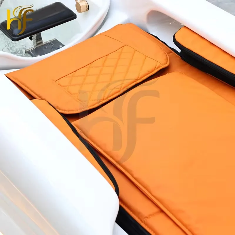 Hot Sell Head Spa Treatment Therapy Water Circulation Shampoo Massage Bed For Salon Furniture