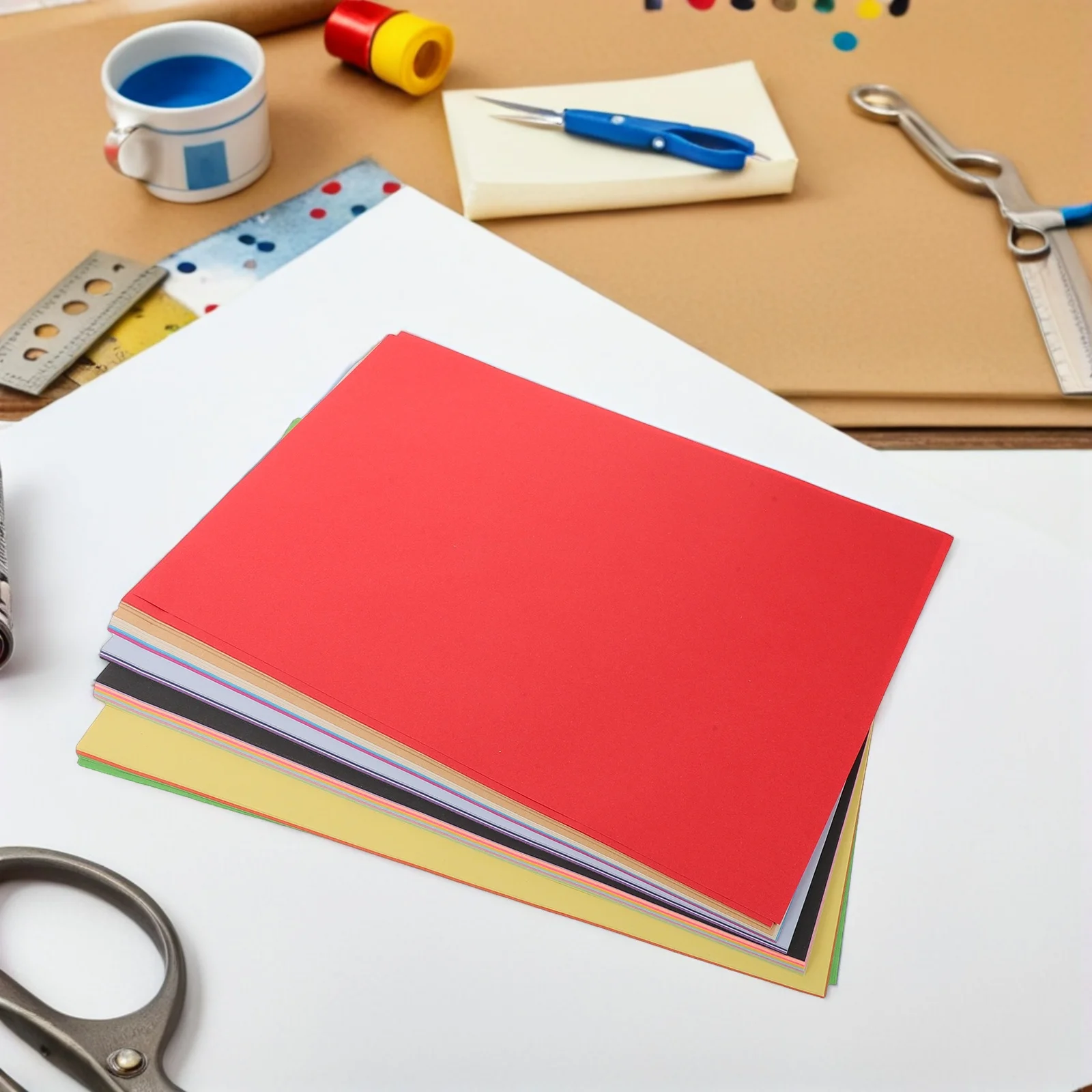 100 قطعة A4 اوريغامي ورقة كيت 200 ورقة 10 ألوان على الوجهين للفنون والحرف اليدوية والمشروعات المدرسية الترابط العائلي