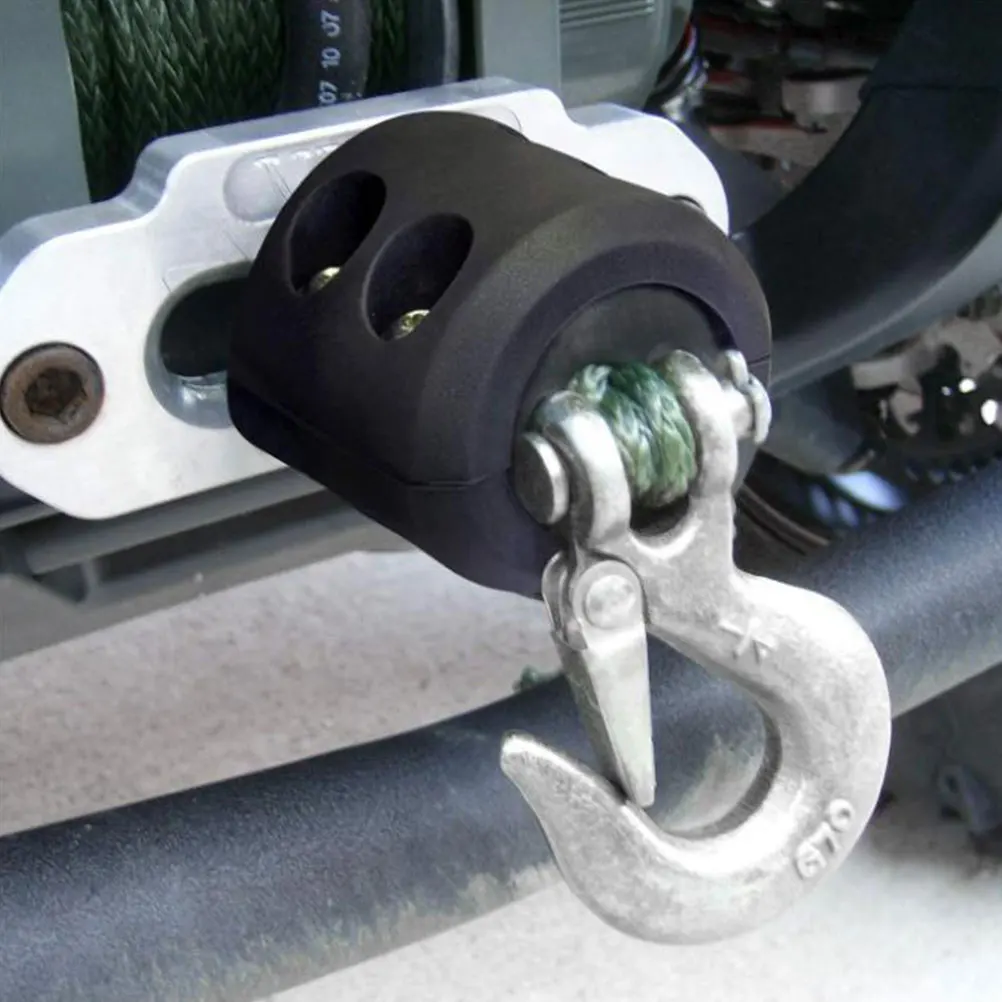 

Winch Hook Stopper Rubber Cable Protector ATV Accessories Durable Shielding Car Modification Parts Easy Installation Versatile
