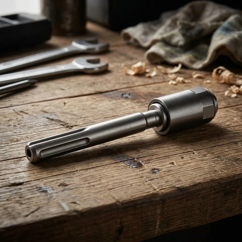 For SDS Max to For SDS Plus Adapter for Electric Hammer Converter with Intuitive Slide Mechanism for Efficiency