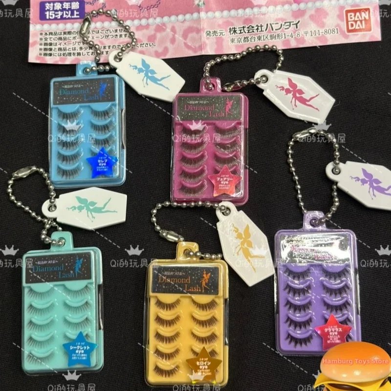 

In Stock Official Japan Import Bandai Gashapon - Diamond Lash Miniature Fake Eyelashes Keychain