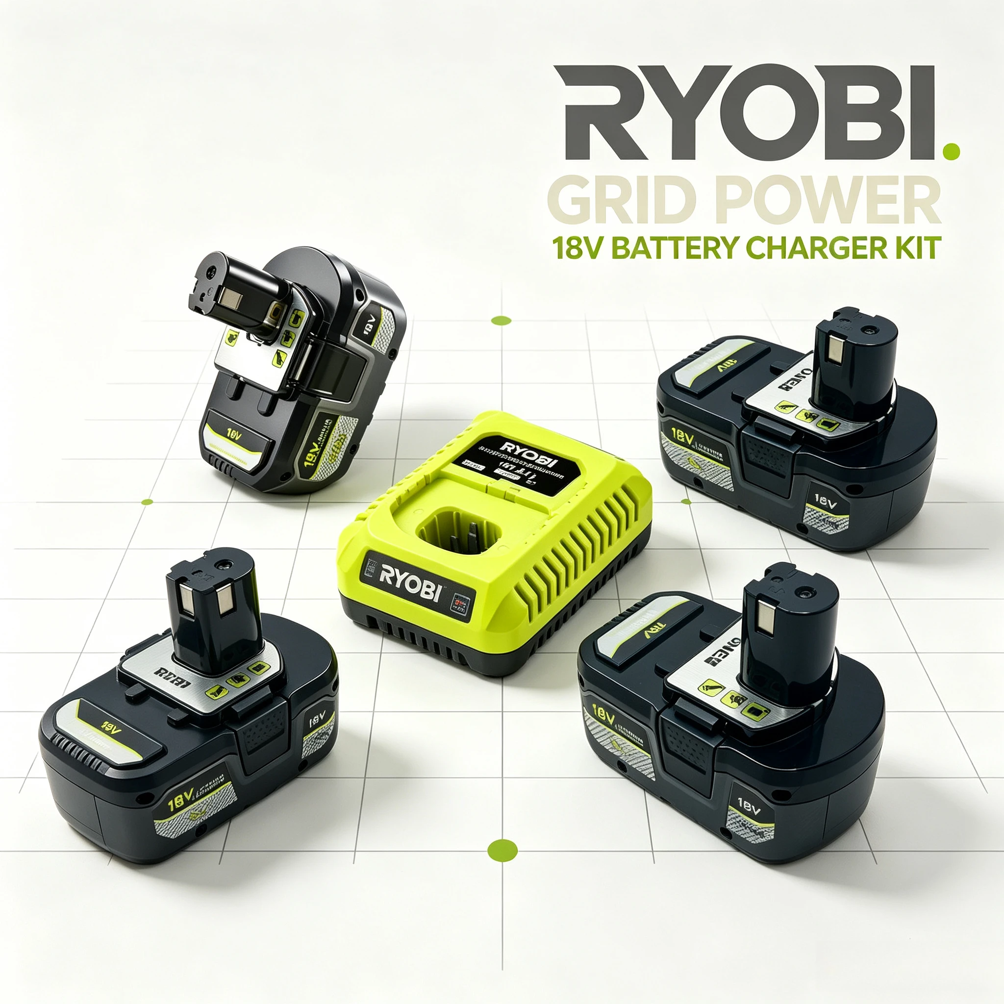 RYOBI 18V 4.0Ah 6.0Ah 8.0Ah lithium battery, P108 RB18L60 Overheat Protection,Fit Hedge Trimmer For Backyard Bush Pruning Jobs