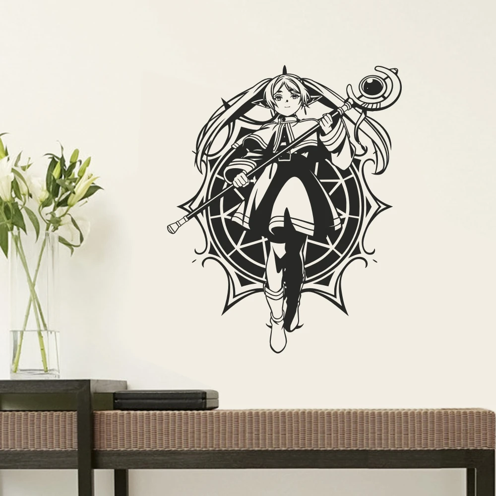 Frieren Wall Decal Anime Car Vinyl Stickers Decor Home Decoration Beyond Journey\'s End