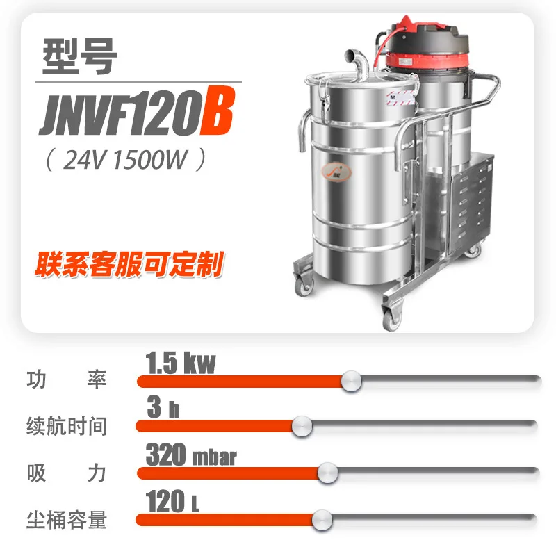 Jieni 繊維工場ワークショップバッテリーワイヤレス工業用掃除機充電式吸引に適しています