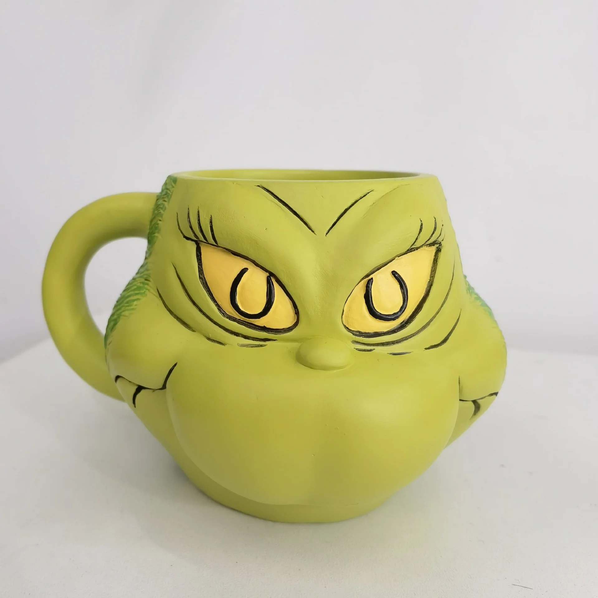 

Creative New Fun Cup Green Pot Belly Cup Resin Craft Household Daily Drinking Utensils