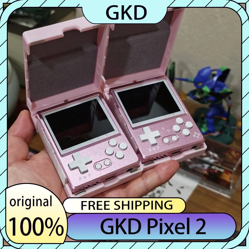 GKD Pixel 2 2.4-Inch Retro Handheld Game Console