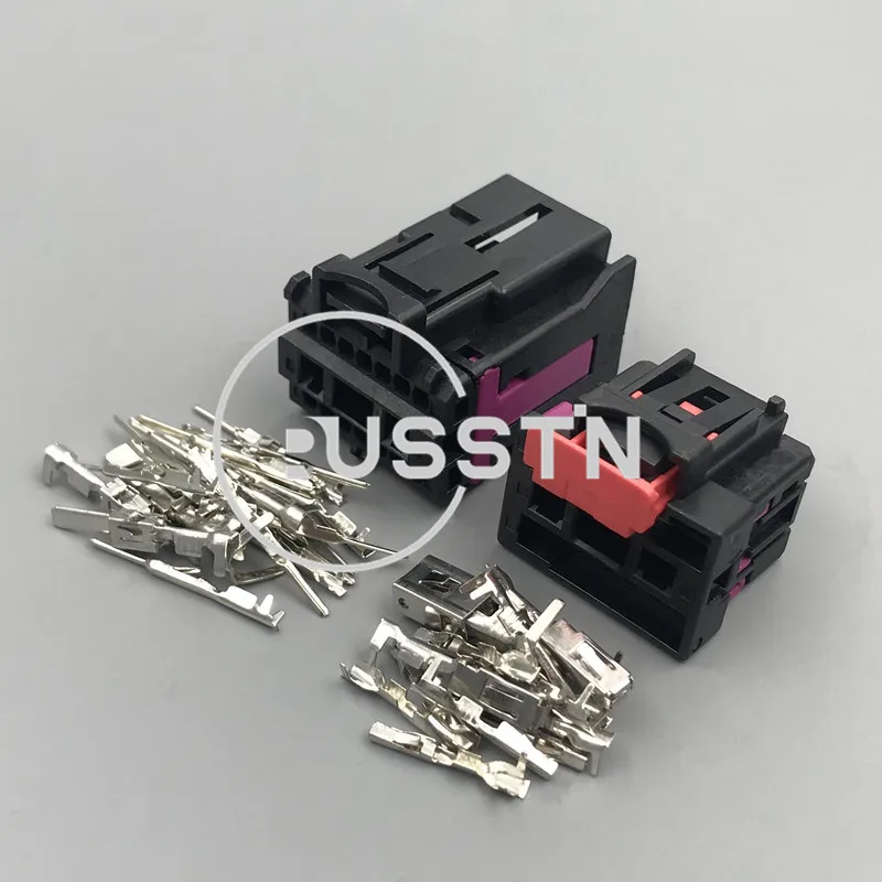 1 Set 17 Pin 4F0972575 4F0972483 Auto Seat Wire Harness Docking Unsealed Plug Composite Socket AC Assembly For VW Audi