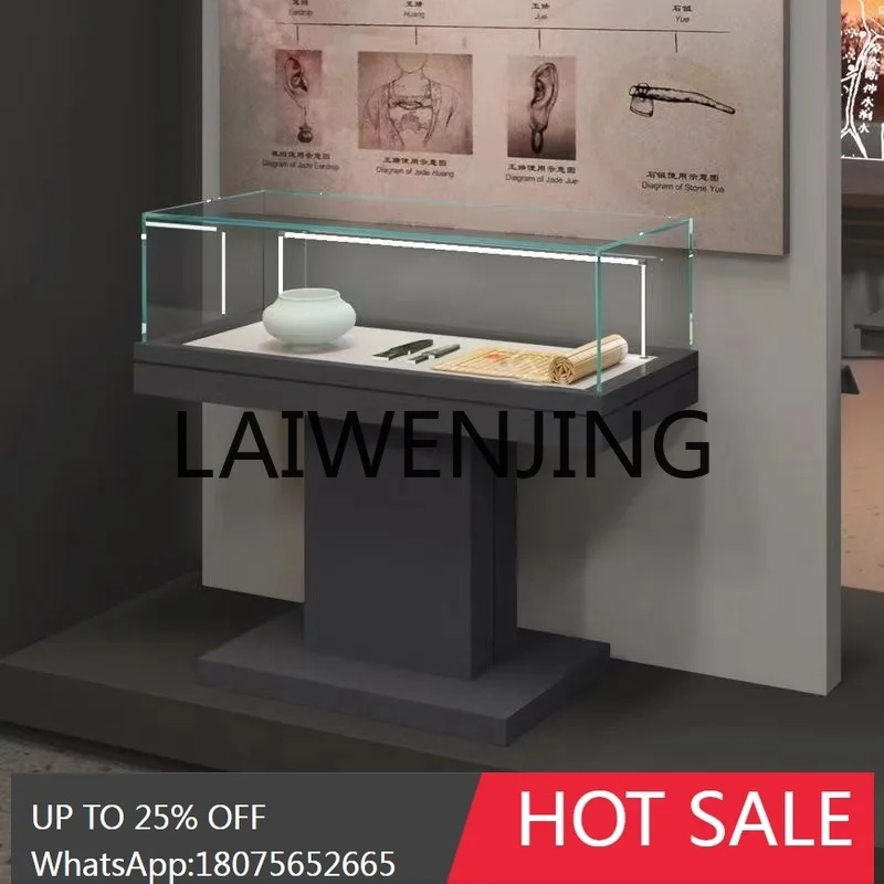 RWJ Paint Flip Hydraulic Antique Jade Calligraphy Calligraphy and Painting Exhibition Counter