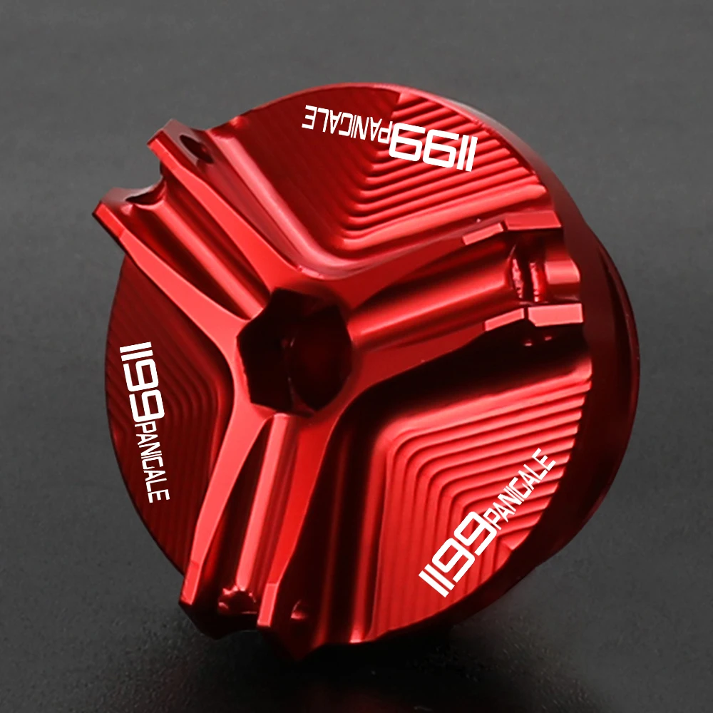 

PANIGALE1199 Motorcycle M19*2.5 Engine Oil Cup Fuel Filler Tank Cap Cover For DUCATI PANIGALE 1199 - 899 2012 2013 2014 2015