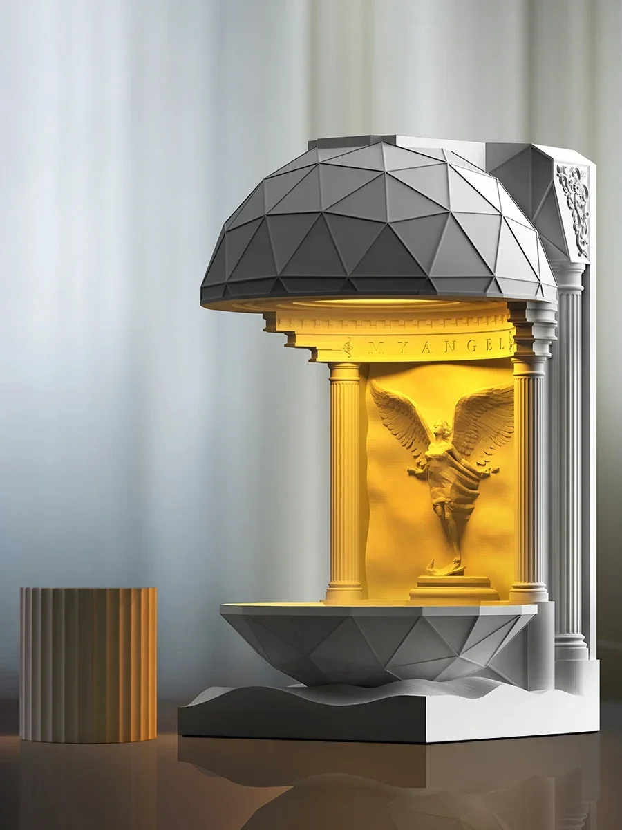 Angel's Light Flameless Aromatherapy Helps Sleep with Candle Light Fusion