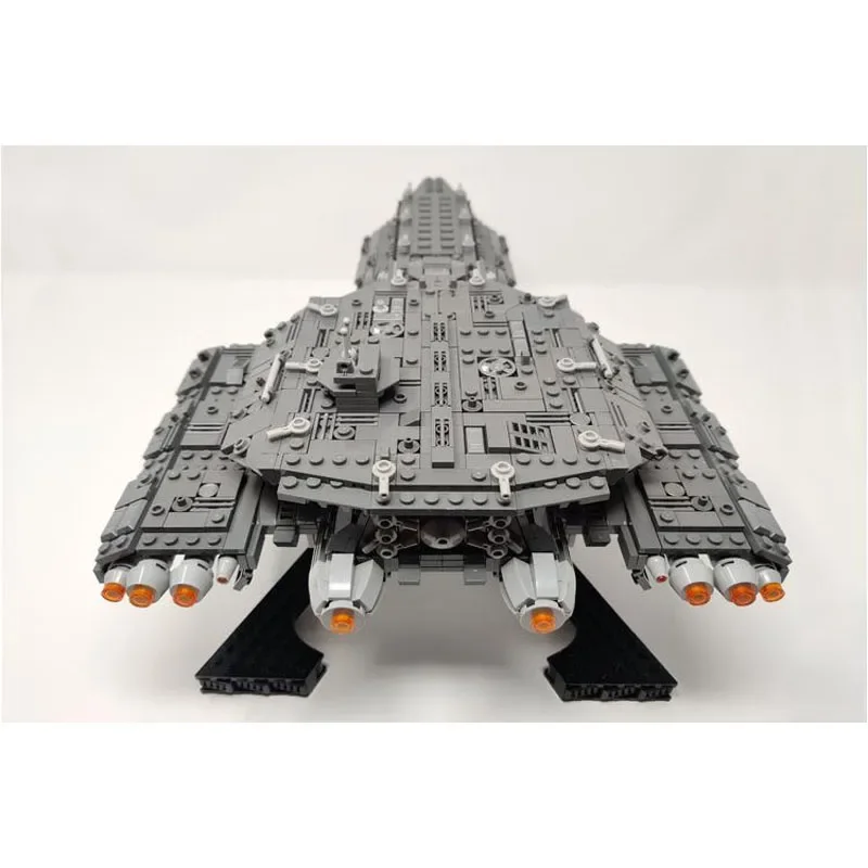 MOC-136473 Stargate BC-304 Daedalus Deep Space Carrier Assembly Stitching Building Block Model Children's Birthday Toy Gift