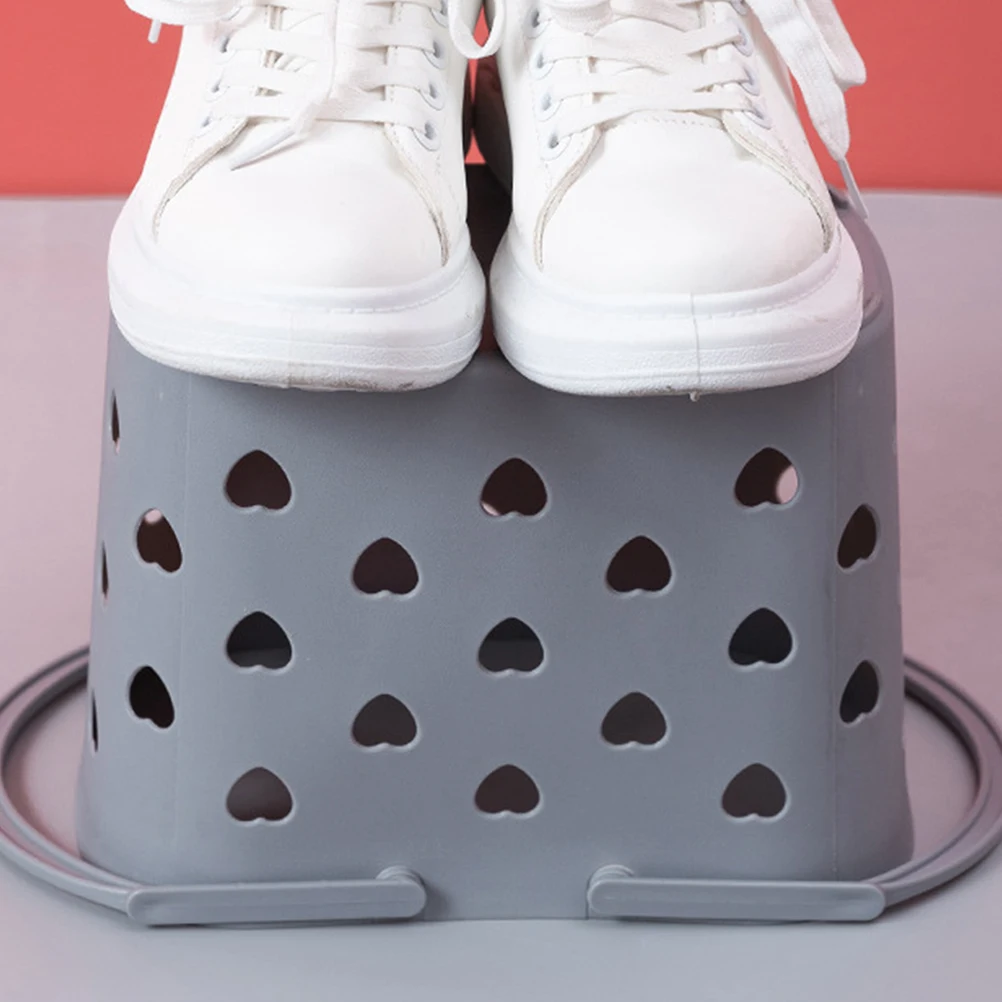 

Shower Love Bathing Basket Bathroom Storage Grey Pp Carrying Baskets with Handles