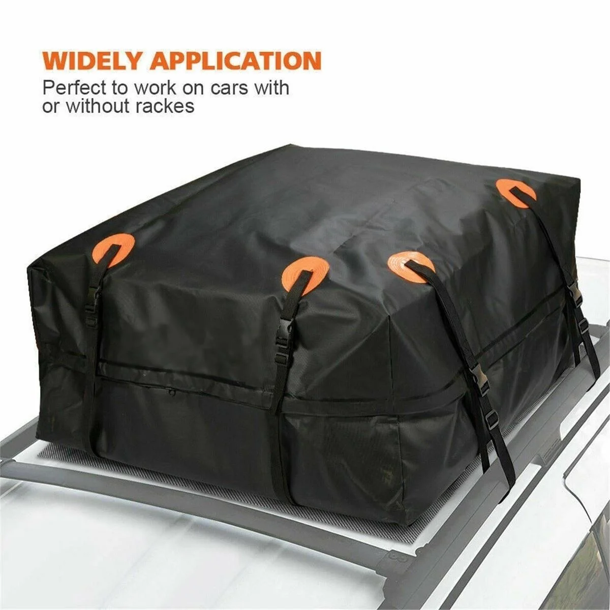 

Basket Bag for Travel Storage Waterproof Car Roof Top Rack Bag Cargo Carrier Luggage