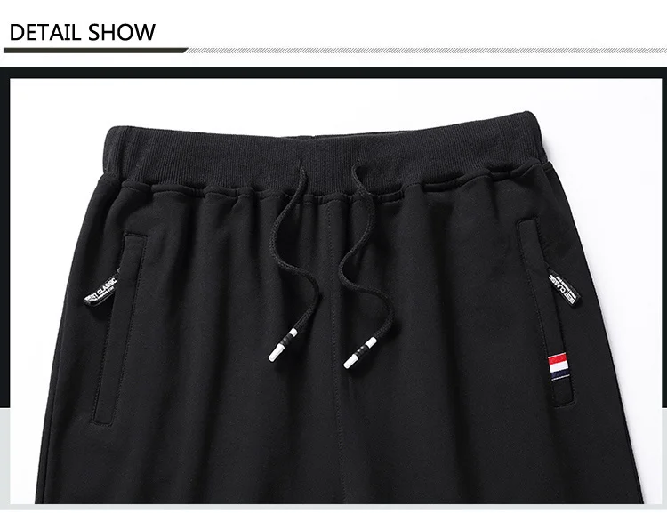 Herbst Hosen Männer Fitness Sportswear Trainingsanzug Elastische Taille Jogginghose Baumwolle Hosen Lose Turnhallen Jogger Track Hosen Herren M-8XL – Detail 21