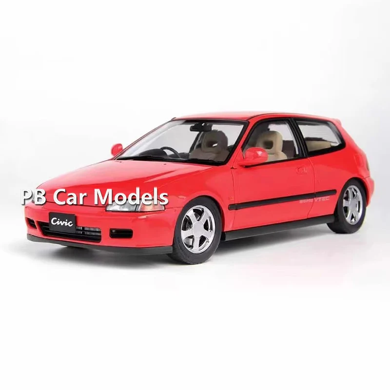 LCD Civic EG6 SIR Simulation Alloy Metal Car Model Collection Decoration 1 18 Adult Gift