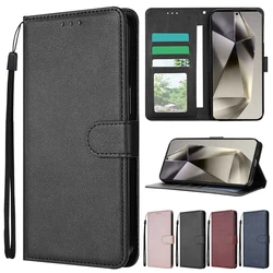 Wallet With Card Photo Frame Stand Magnetic Flip Leather Case For Samsung Galaxy S24 S23 FE S23 Ultra S22 Plus S21 S20 S10 S9 S8