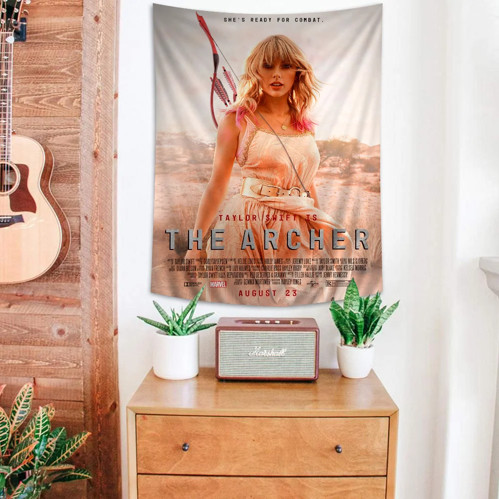 T-Taylor S-Swift T-The E-Eras T-Tour Movie Film  Hippie Wall Hanging Tapestries for Living Room Home Dorm Decor Art Home Decor