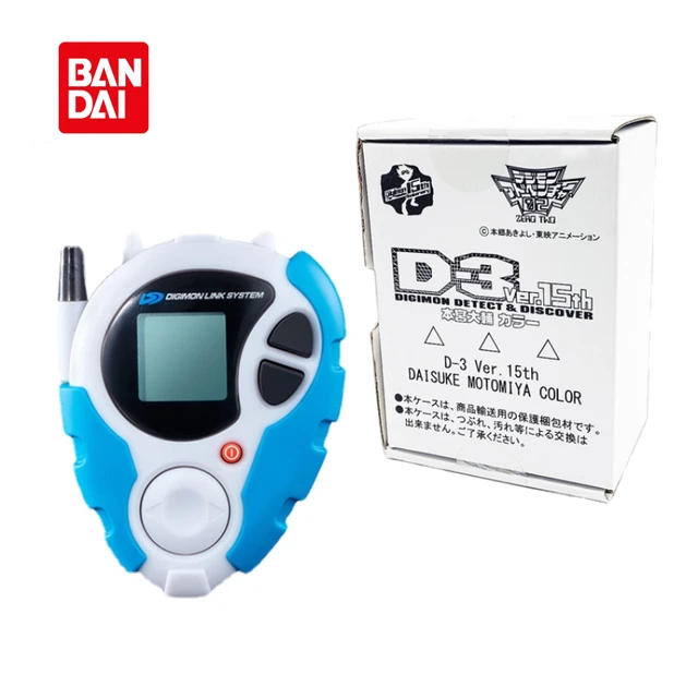 Bandai Digimon Digivice Adventure D-3 Ver.15th Digimon Detect & Discover  -Daisuke Motomiya Anime Collectible Toys Halloween Gift - AliExpress