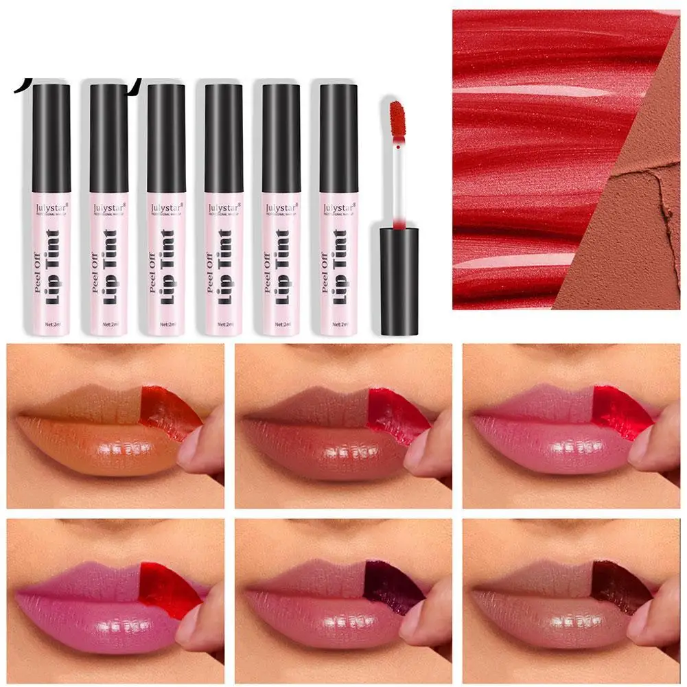 

New Fashion Peel Off Liquid Lipstick Matte Lip Gloss Long Lasting Waterproof Women Beauty Makeup Supplies Cosmetics