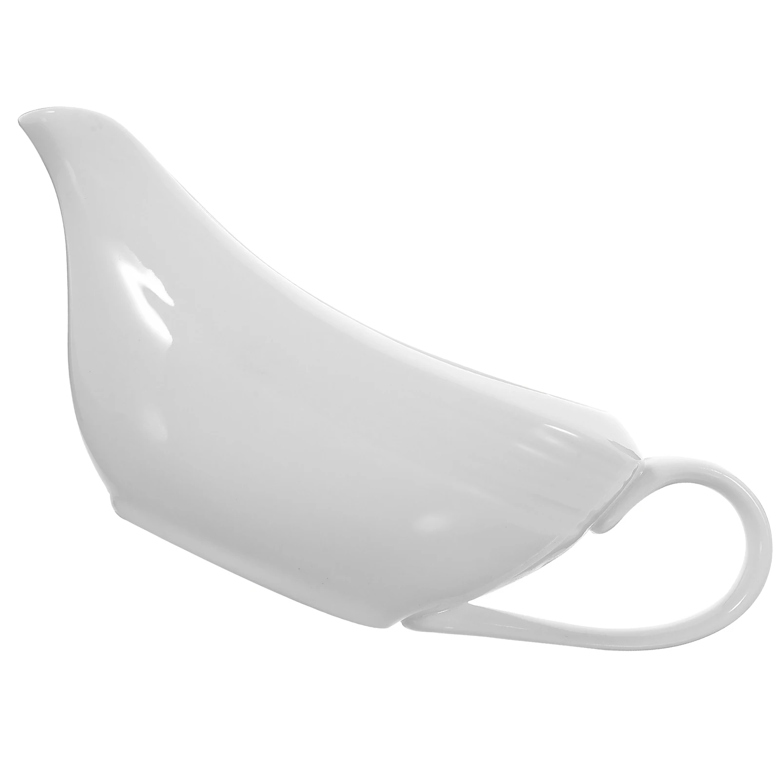 

1Pcs Ceramic Gravy Boat Kitchen Sauce Container for Restaurant Hotel Use Saucier Jug Seasoning Storage Serving Bowl
