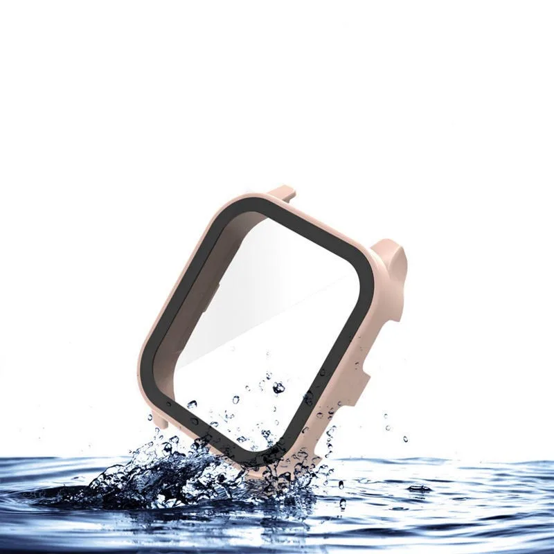 Hard Edge Shell Screen Glass Protector Film Frame Case dla Garmin Venu SQ 2 Smart Watch Protective Cover SQ2 Music Accessories