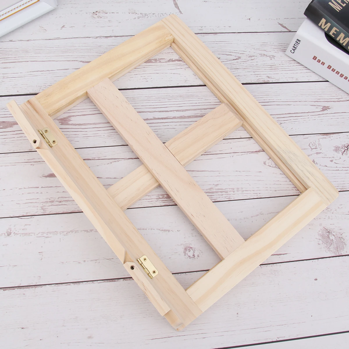 

Wooden Reading Rack Book Stand Bracket Accessories Bookshelves Shelf Bookshelf Child
