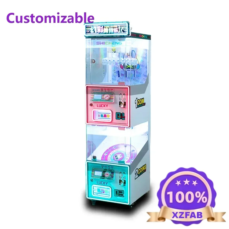 Factory Direct 2026 Animation game hall coin scan code clip food game machine gift machine large shopping mall commercial entert