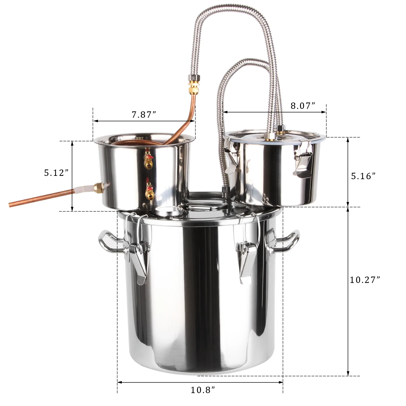 Small Essential Oil Extractor Extraction Distiller Distillation Distilling Equipment Machine