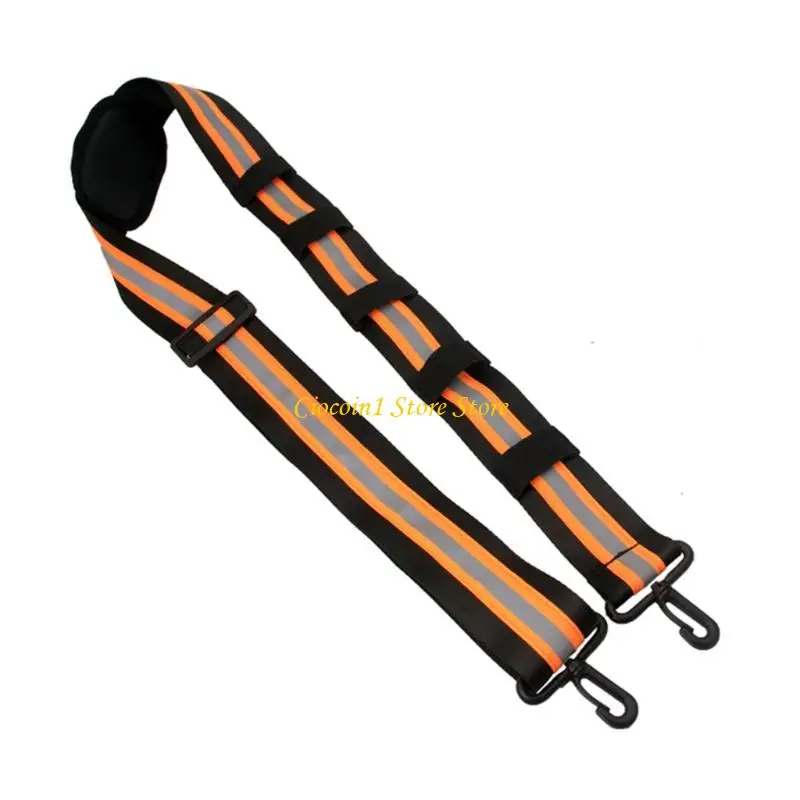 A3PC Nylon Radio Harness with Reflective Strips for Nighttime Safety and Durability